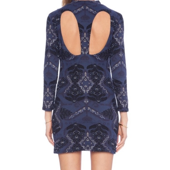 Free People "Cute and Cozy" Bodycon in Midnight - Picture 3 of 3